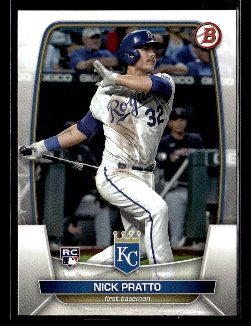 Nick Pratto 2023 Bowman #8 Rookie Kansas City Royals