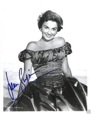 JEAN SIMMONS.. Alluring Actress - SIGNED