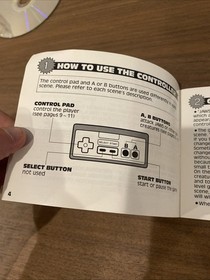 JAWS ORIGINAL INSTRUCTION MANUAL GAME BOOK NINTENDO NES HQ