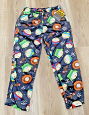NEW SOUTH PARK COMEDY CENTRAL Christmas FLEECE LOUNGE PAJAMA PANTS Unisex M L XL