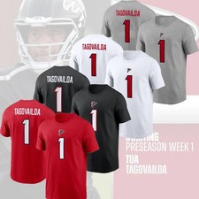 Hot Tua Tagovailoa 1 Atlanta Team Fal.cons 2026 Player Name Number Fan Look