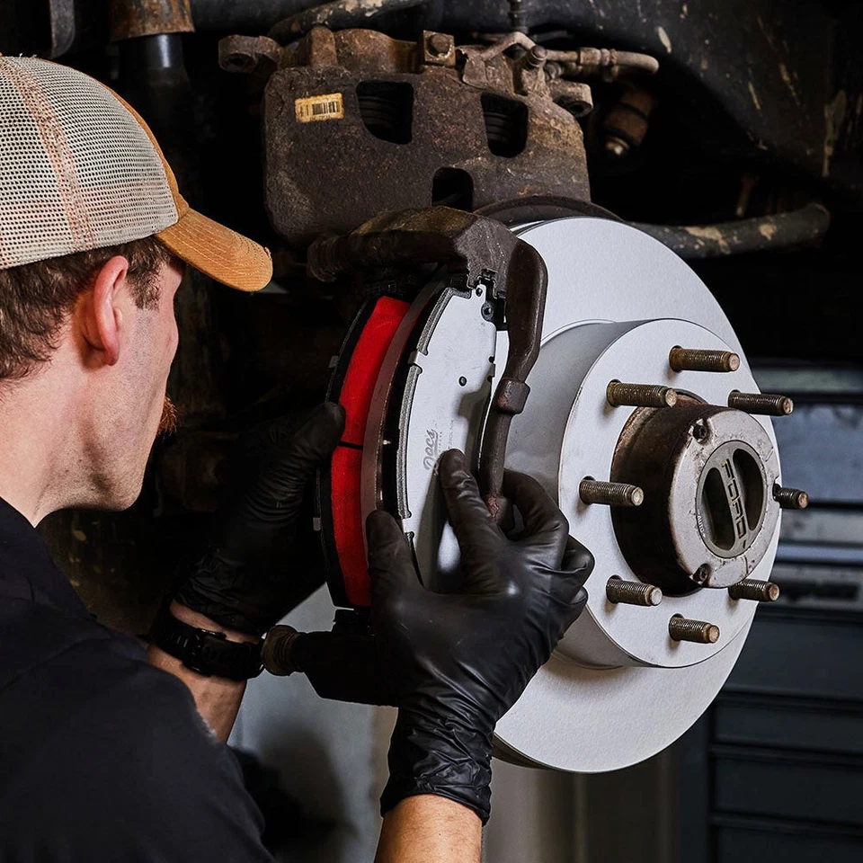 Doc's Diesel Front and Rear DRW Brake Pads Kit Fits RAM 6.7L Cummins 19-24 — 第 3/4 张图片