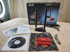 ASUS PCE-AC56 Dual-Band Wireless AC1300 PCI-E Wi-Fi Adapter Card Boxed Complete