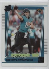 2021 Panini Clearly Donruss Rated Rookie Trevor Lawrence #51 11mg