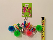A E Cages Happy Beaks Rainbow Bridge Bird Toy
