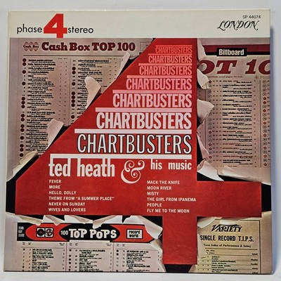 Ted Heath And His Music - Chartbusters - 1966 - EX - Ultrasonic Clean