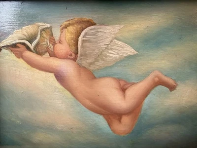 Oil Painting Angels Original Art Paintings for sale | eBay