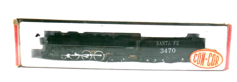 Con-Cor (KATO)  N Scale 3002 4-6-4 Hudson Santa Fe - Vintage 1969-75 - Tested VA - Image 2 of 4