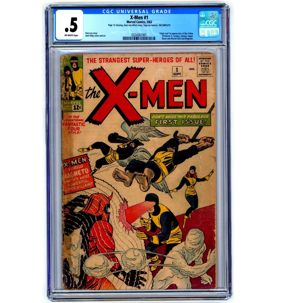 The X-Men #1 (Marvel Comics September 1963) for sale online