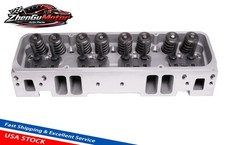 Complete Cylinder Head 205cc 68cc Hydraulic Flat Tappet Sbc Steam Holes 1pcs Complete Cylinder Head 205cc 68cc Hydraulic Flat Tappet Sbc Steam Holes 1pcs