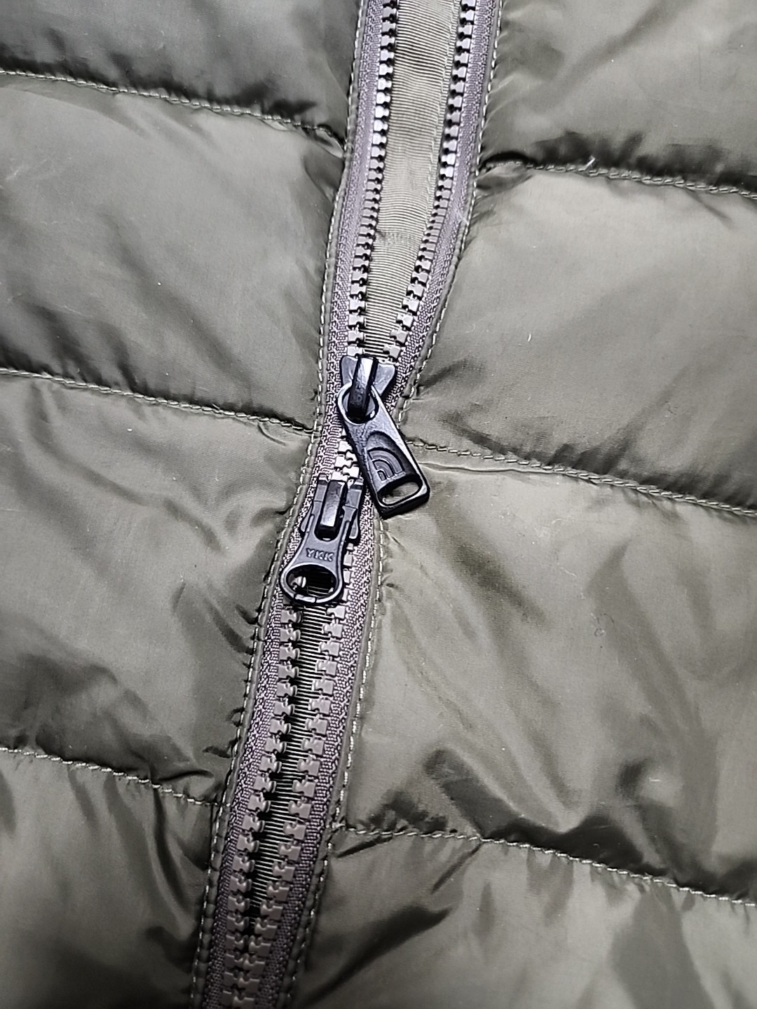 The North Face Gotham II 550 Down Parka SMALL ThymeGreen Full Zip Coat thumbnail 10