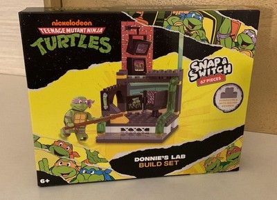 DONNIE S LAB Build Set - Teenage Mutant Ninja Turtles - Snap & Switch - NEU