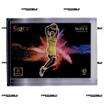 2025-26 Panini Select EuroLeague - #19 Lonnie Walker IV Color Blast CASE HIT SSP