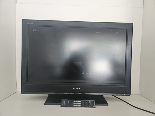 SONY KDL-32S3000 LCD Digital Color TV 32" Flat Screen HDMI PC Monitor w/ Remote