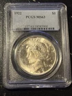 1922 Peace Dollar PCGS MS63 – Brilliant Silver $1 High Grade U.S. Coin