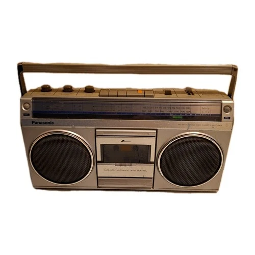 Vintage Panasonic RX-4940 Portable Stereo Boombox FM AM Casette Radio Working