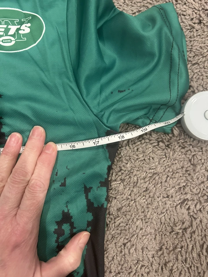 Camiseta manga corta NFL New York Jets, nueva sin etiquetas. Pulsera Posavasos y Llavero! Foto 3 de 4