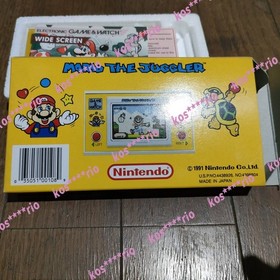 Nintendo Game & Watch Mario the Juggler Brand New Unused Japan Rare Vintage