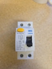 British General BG CUR6330 63A 30mA DP RCD 63 Amp IEC/EN 61008 RCCB RCCD