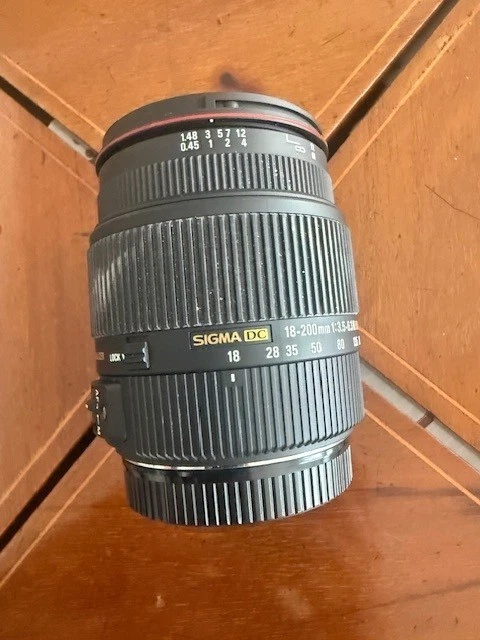 Sigma DC 18-200mm Focal Camera Lenses for sale | eBay