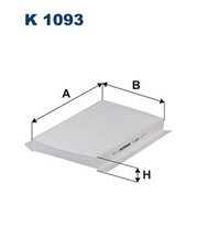 Innenraumfilter FILTRON K 1093 Partikelfilter für PEUGEOT CITROËN DS SW RCZ 3E 1