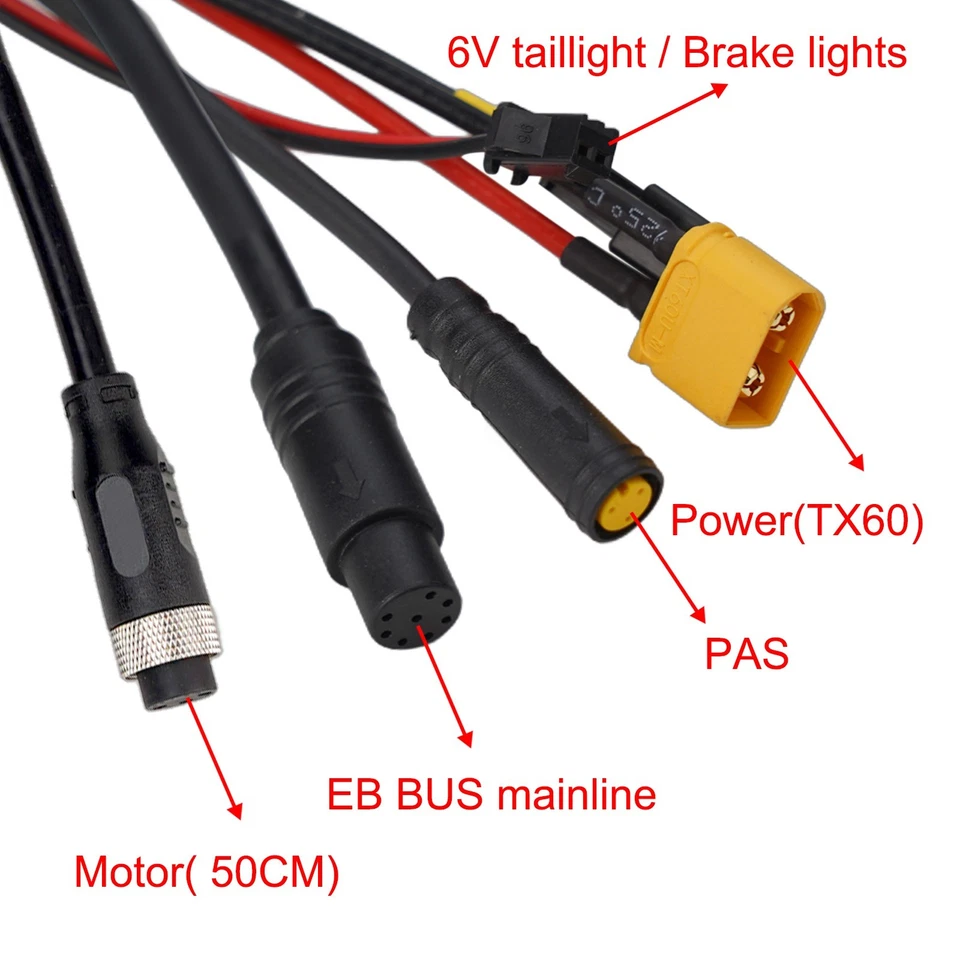 For Bafang Throttle 48V 30A Controller G062 Motor Electric Bike Upgrade - Image 3 of 4