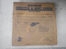 Brand new, unused QUICKSILVER Mercury throttle and shift cable, 24ft 7.3m .