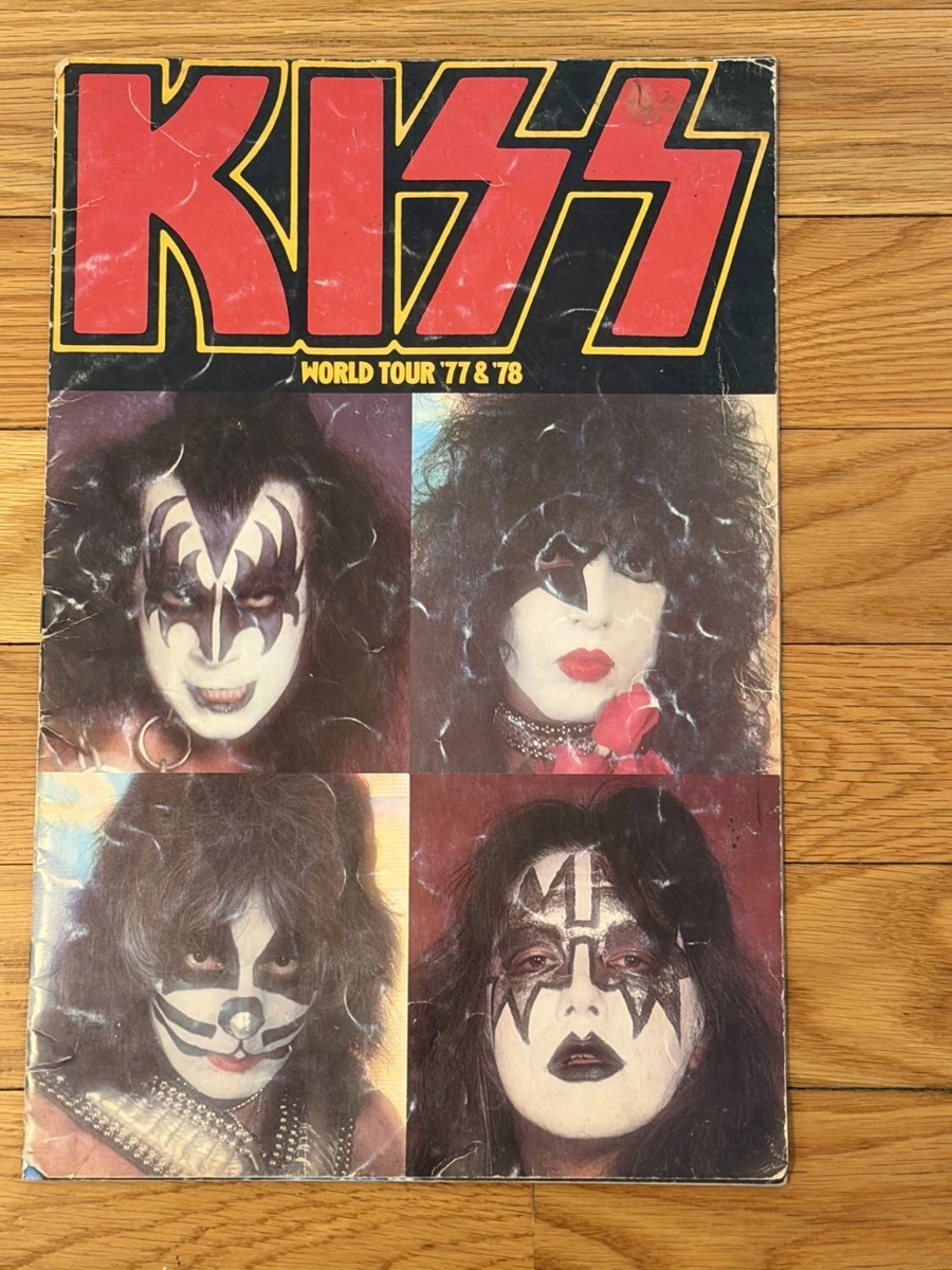 Kiss Tour Book for sale | eBay