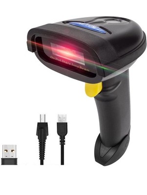 NETUM 2D Barcode Scanner, Compatible with 2.4G Wireless & Bluetooth & USB Wired