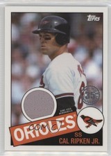 2020 Topps 1985 Topps Baseball Relics Cal Ripken Jr #85R-CR HOF tx9