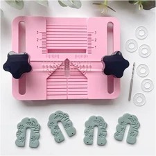 Polymer Clay Earring Drill Guide, Polymer Clay Earring Hole Drill Guide
