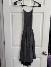 Urban Outfitters Kimchi Blue Women’s Strappy Backless Black And White Dress M