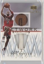 2001-02 Upper Deck Sweet Shot Network Executives Ron Mercer #RM-N nd3