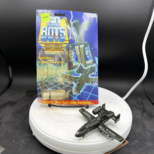 1985 vintage Tonka GOBOTS Renegade BAD BOY Machine Robo A10 WARTHOG w/ card back
