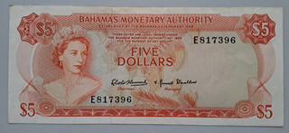 Bahamas 5 dólares 1968 ver otras rebajas