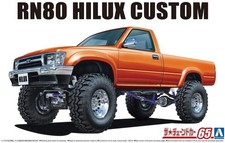 Aoshima 124 The Tuned Car65model Kit Toyota Rn80 Hilux High Rider 4x4 Custom Aoshima 124 The Tuned Car65model Kit Toyota Rn80 Hilux High Rider 4x4 Custom