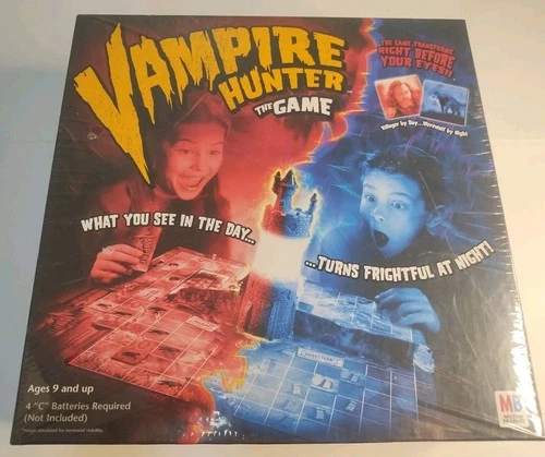 Vampire Hunter The Game Milton Bradley Hasbro VINTAGE 2002 BRAND NEW SEALED