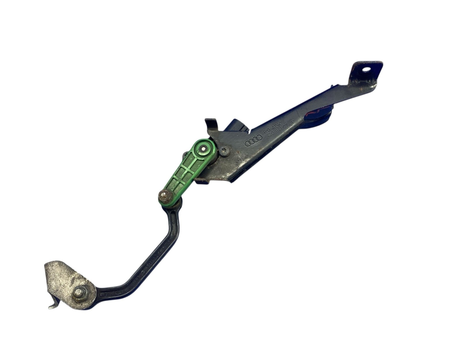 2008-2015 AUDI R8 REAR LEFT RIGHT HEIGHT LEVEL SENSOR BRACKET SET 420941273F