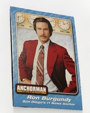 Ron Burgundy Anchorman 2004 #1 Will Ferrell The Legend Ron Of Burgundy Card USA