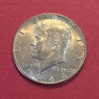 1964 Kennedy Half Dollar Silver 50C Coin US Circulated Uncertified 0.9 Fineness