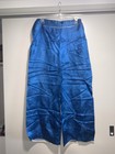 Vintage Asian Embroidered Dragon Silk Rayon 2 Piece Blue Pajama Set 1960s — photo 9