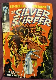 Silver Surfer #3 (Marvel 1968) Fantastic Shape! High Grade 1st App Mephisto WOW!