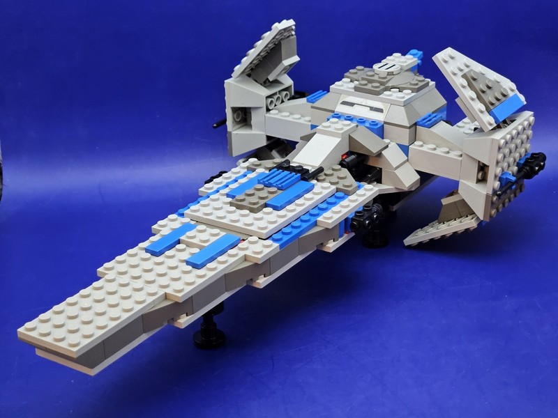 1999 LEGO Star Wars 7151 Sith Infiltrator COMPLETE w Mini-Figure NO Manual Box