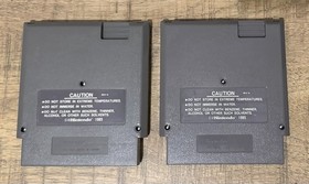 2 Game Lot - Double Dragon I + III: The Sacred Stones Nintendo NES Cartridges