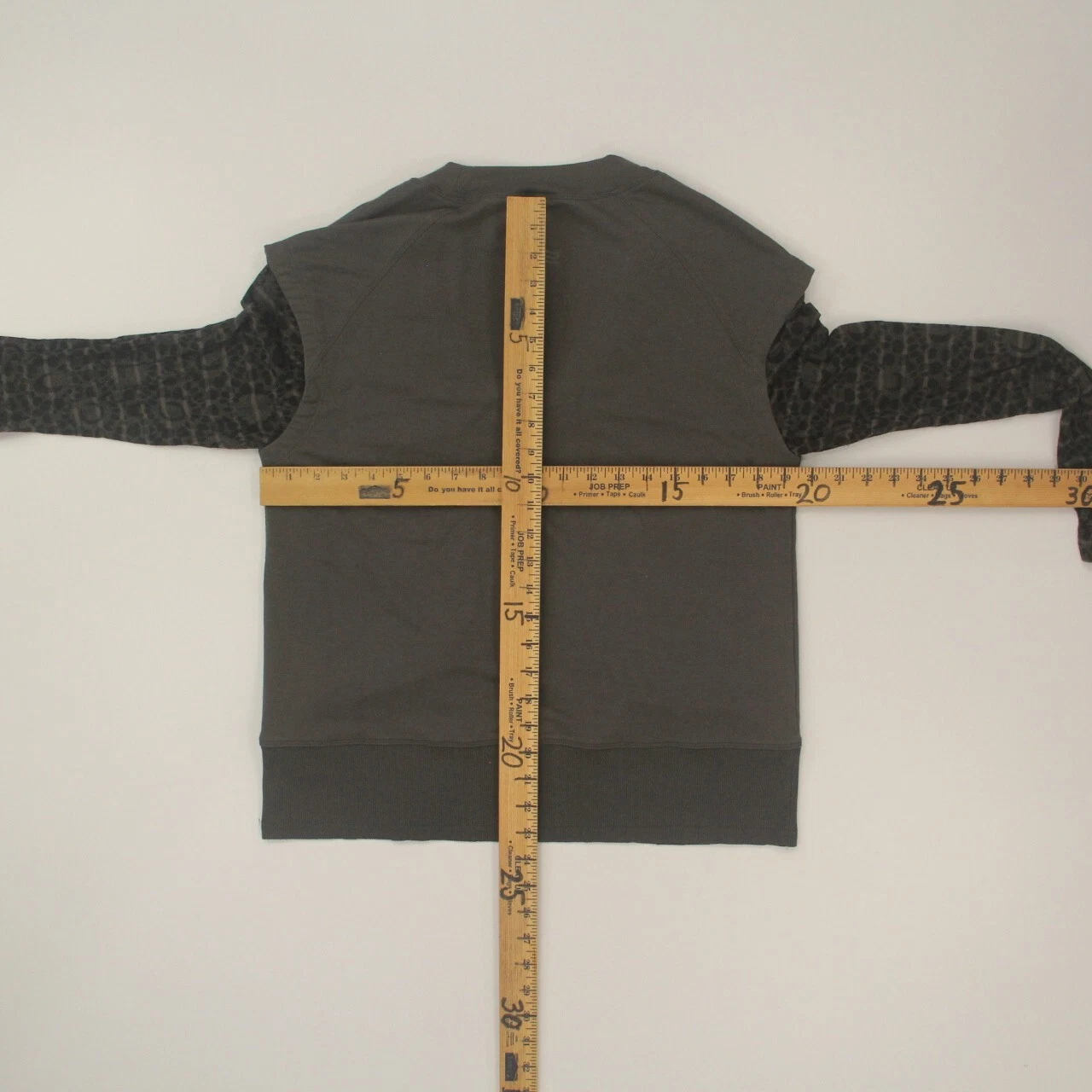 lole mix-media workout activewear casual long sleeve shirt