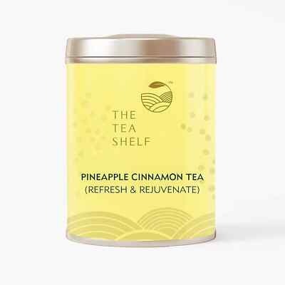 The Tea Shelf Pineapple Cinnamon Green Tea 50g Free Shipping World Wide