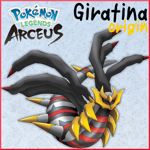 Pokemon Legends Arceus SHINY GIRATINA LV.100✨ORIGIN FORM MAX Effort Levels