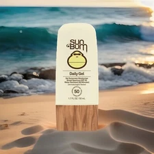 🏖️ Lot Of 2 Sun Bum Daily Face Gel Sunscreen Moisturizer spf 50  1.7oz Ex. 26+
