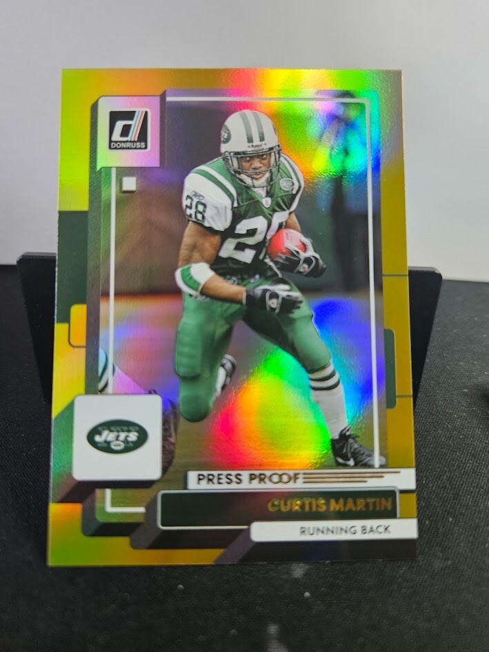 2022 Donruss Premium Press Proof Curtis Martin New York Jets #147