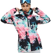 Nwot Gsoy Snow Multi Color Spring Skiing Snowboard Jacket Size Xs, Small Or 4